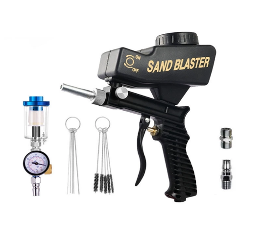 Adjustable Power Rust Blaster – Say Goodbye to Rust Forever! 🛠️ Sandblasting Gun/Machine Combo – TODAY ONLY: 2nd @ 40% OFF + FREE Shipping! 🌟