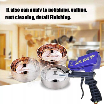Adjustable Power Rust Blaster – Say Goodbye to Rust Forever! 🛠️ Sandblasting Gun/Machine Combo – TODAY ONLY: 2nd @ 40% OFF + FREE Shipping! 🌟